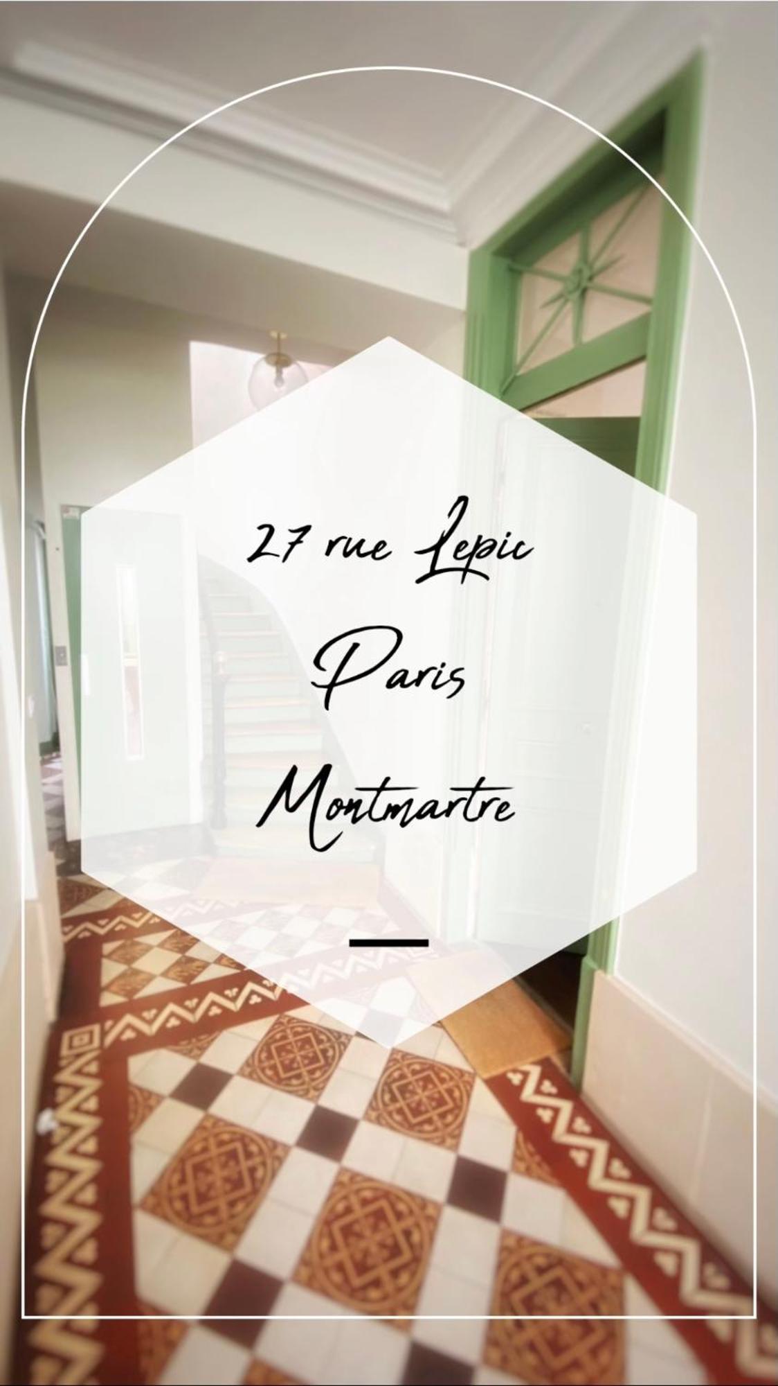 Villa Lepic, Luxury Flat In Montmartre With Private Terrasse-Appartement Entier Párizs Kültér fotó